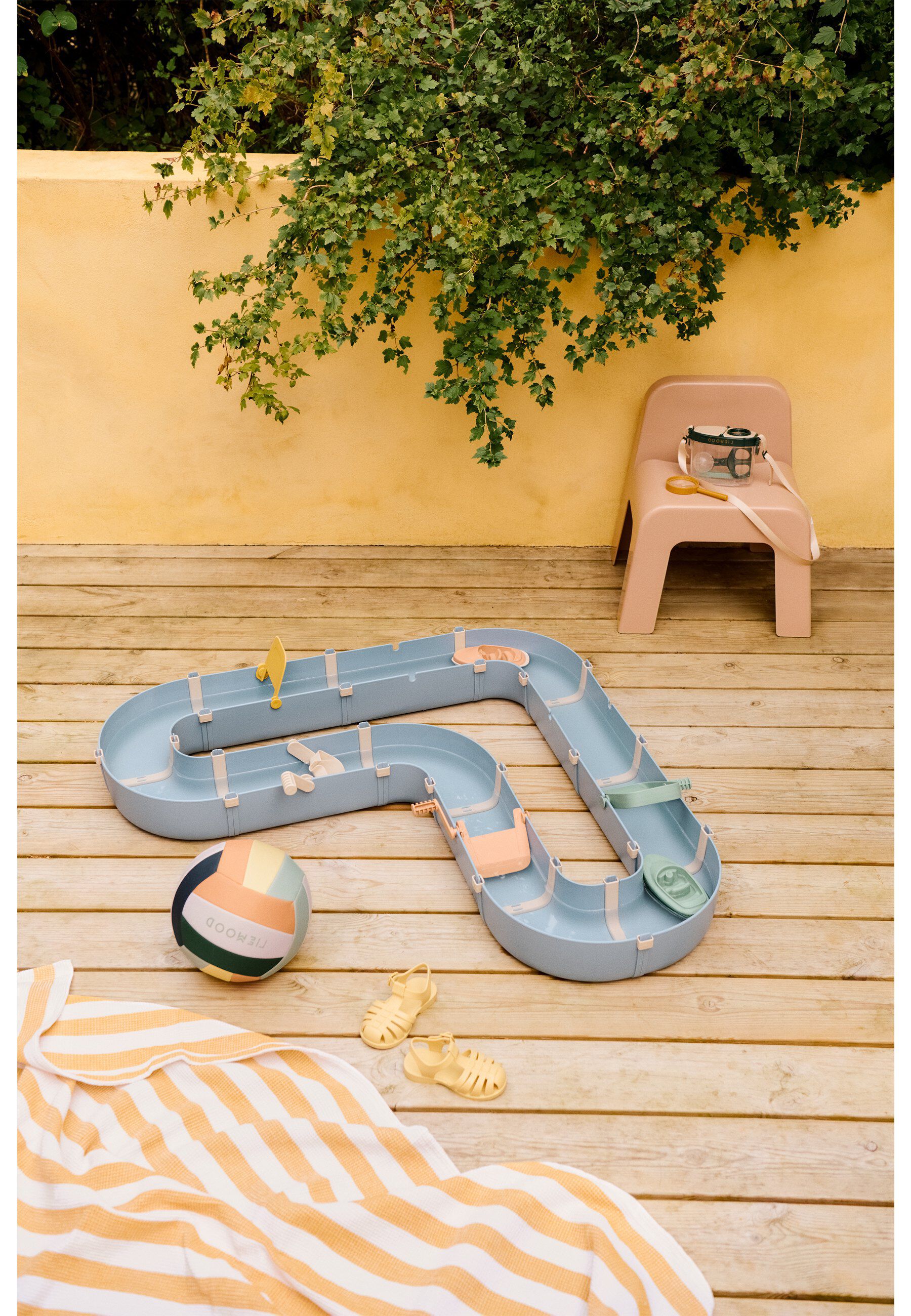 Cassian Waterway  Beach blue / mult