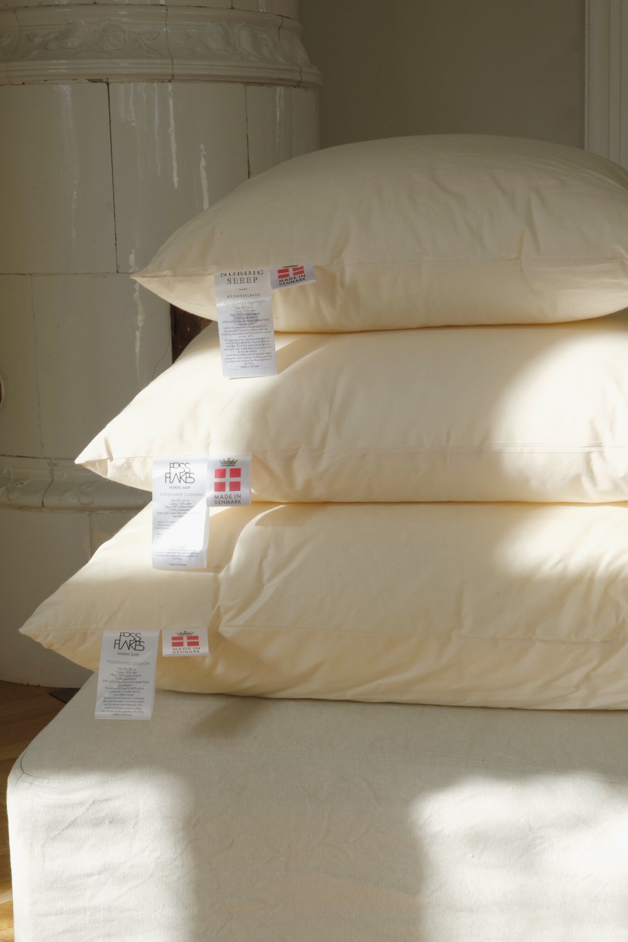 Fossflakes Prydnadskudde 60x60 cm