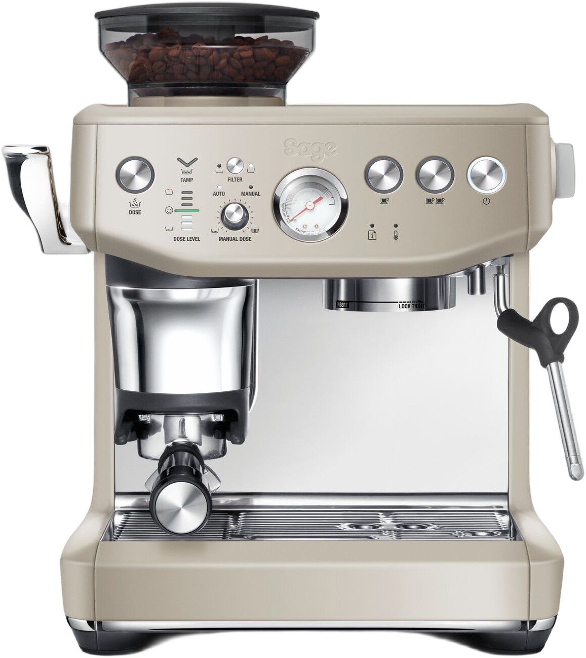 Sage SES876ALM Barista Express Impress Espresso machine Almo