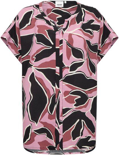 Curvy WA-ATHALIA 1 Bluse Rosa