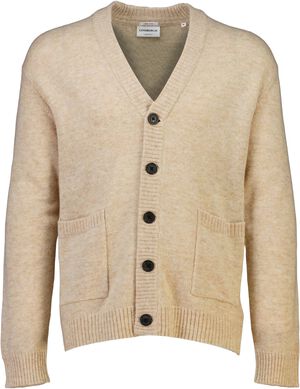 Lambswool button cardigan