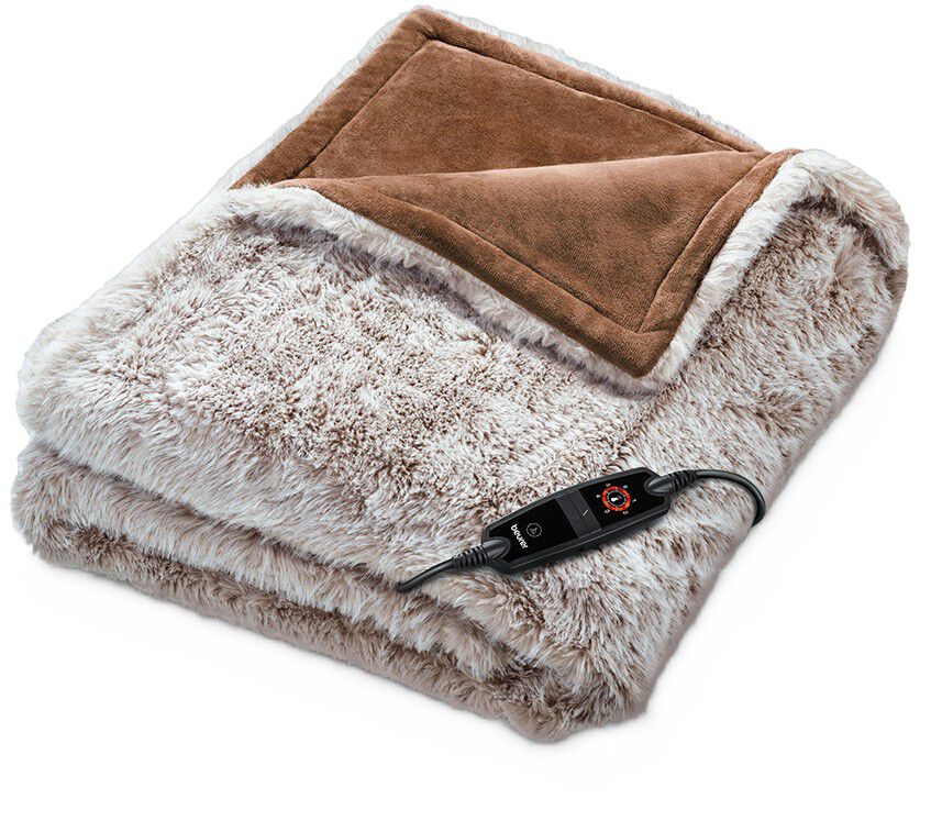 Beurer HD 92 Arctic Brown V&auml;rmefilt 180x130 cm