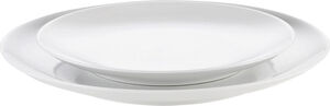 "Tallerken flat Cecil 28 cm Hvit"