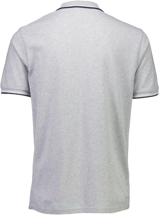 Polo shirt with zip recycled