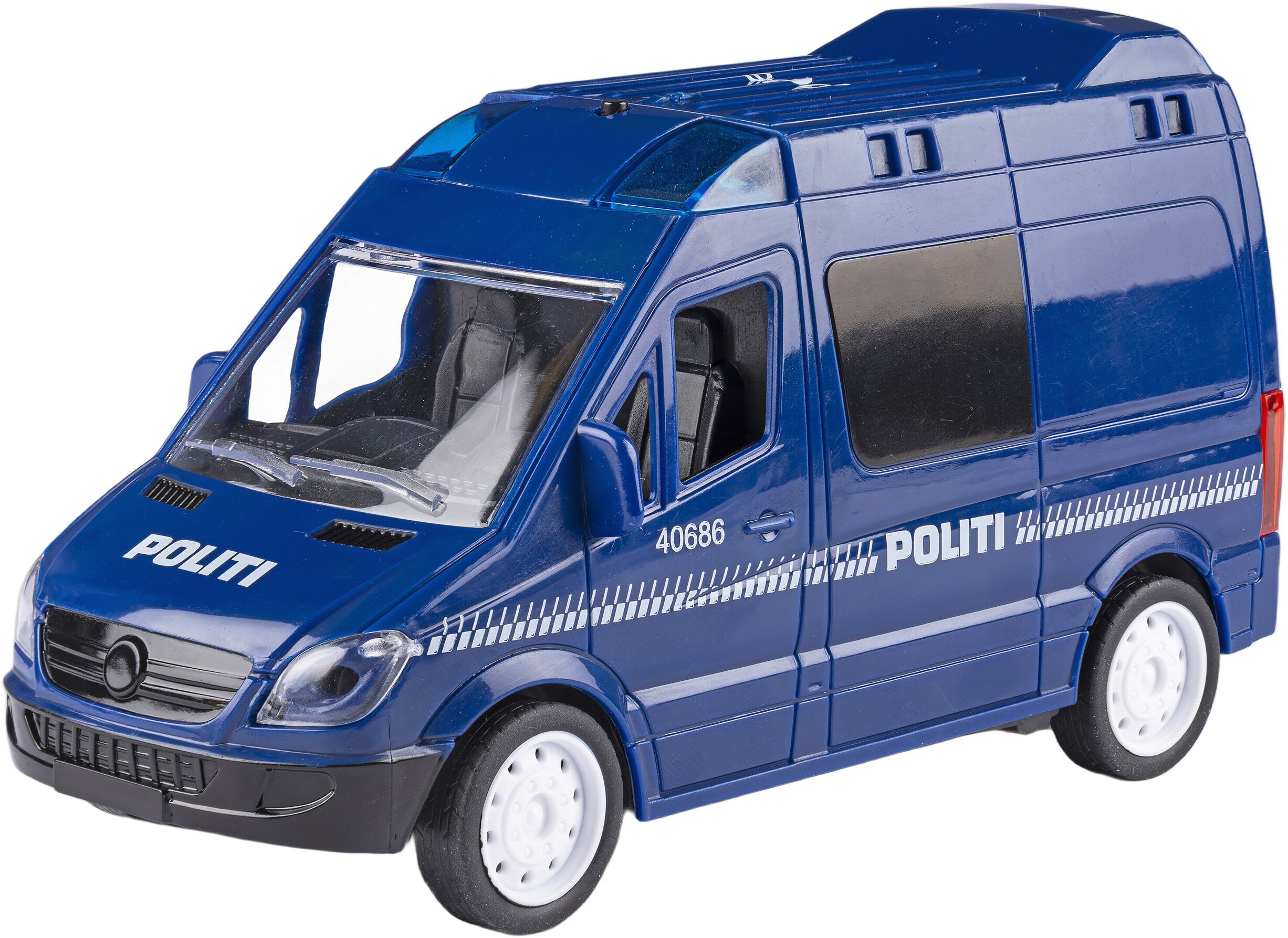 SPEED POLITI VAN LYS-LYD