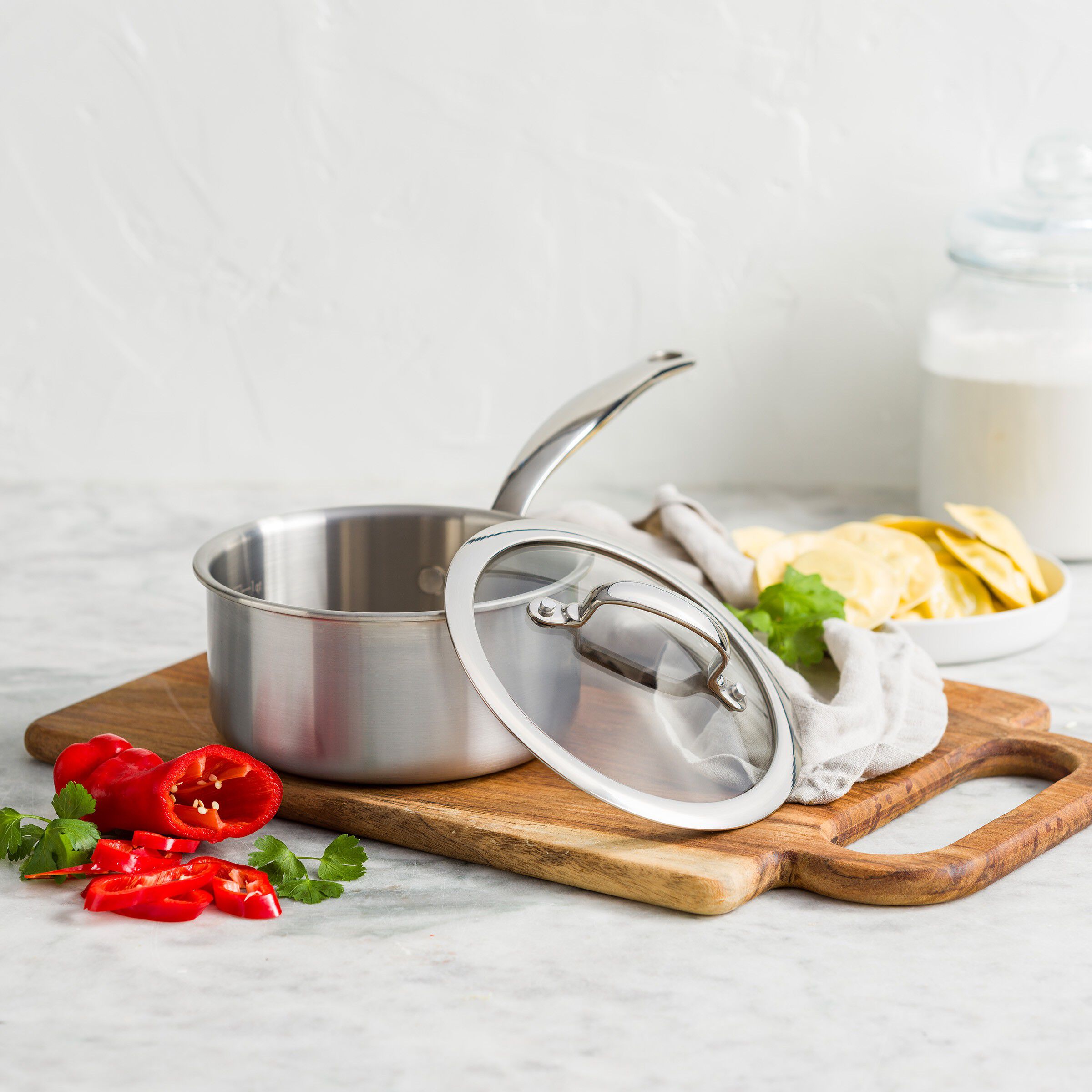 GreenPan Premiere 5PLY SS Saucepan 16cm/1,5L