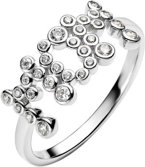 Mom Collet Ring Silver
