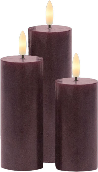 Sille Genopladelig 3 stk s&aelig;t