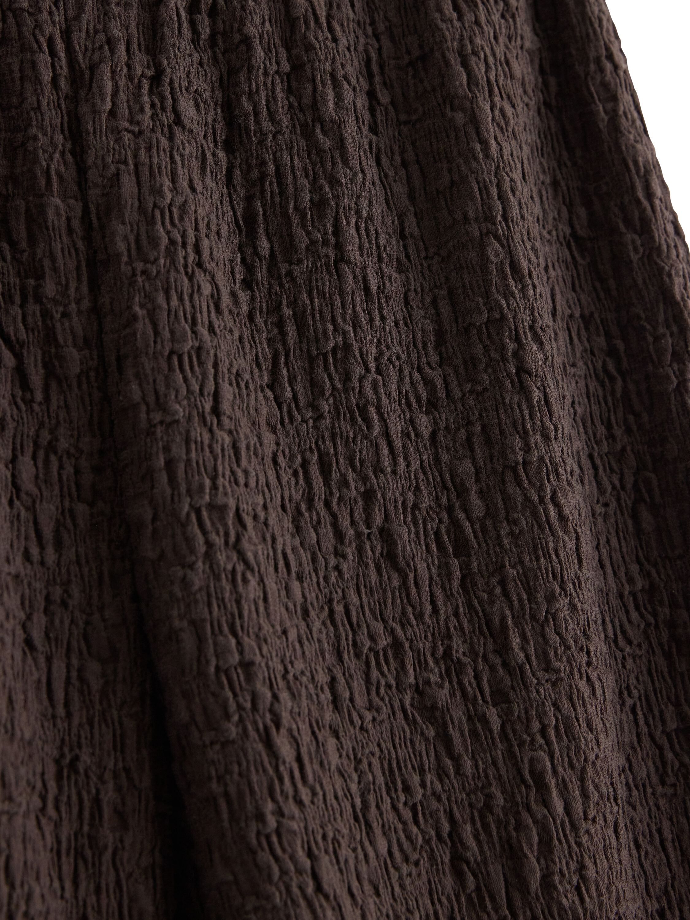 Vid bukse med struktur over hele kr