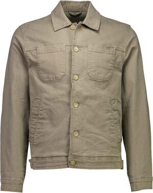 Twill overshirt