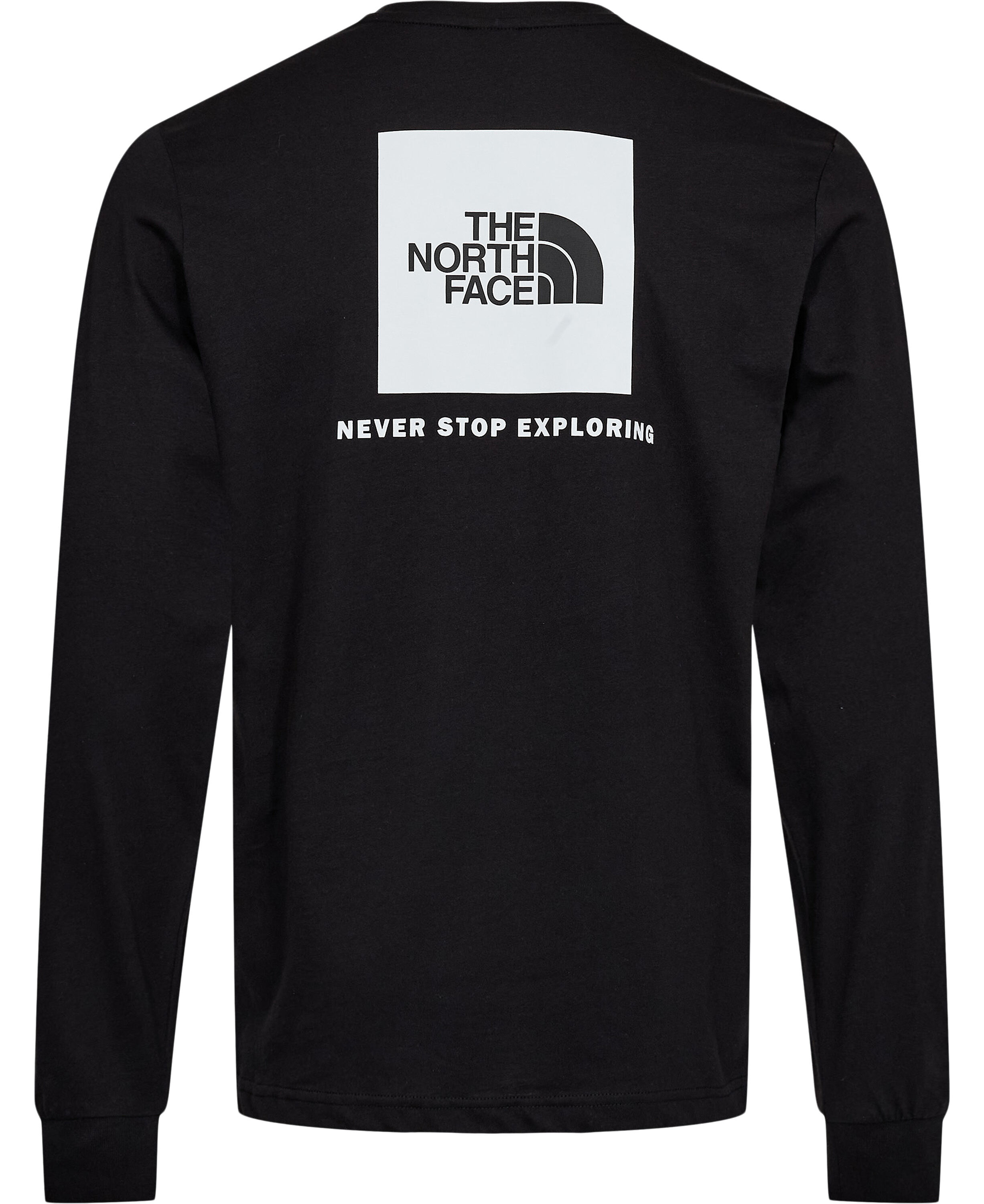 M L/S REDBOX TEE TNF WHITE