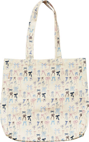 Canvas Totebag Cute Bows