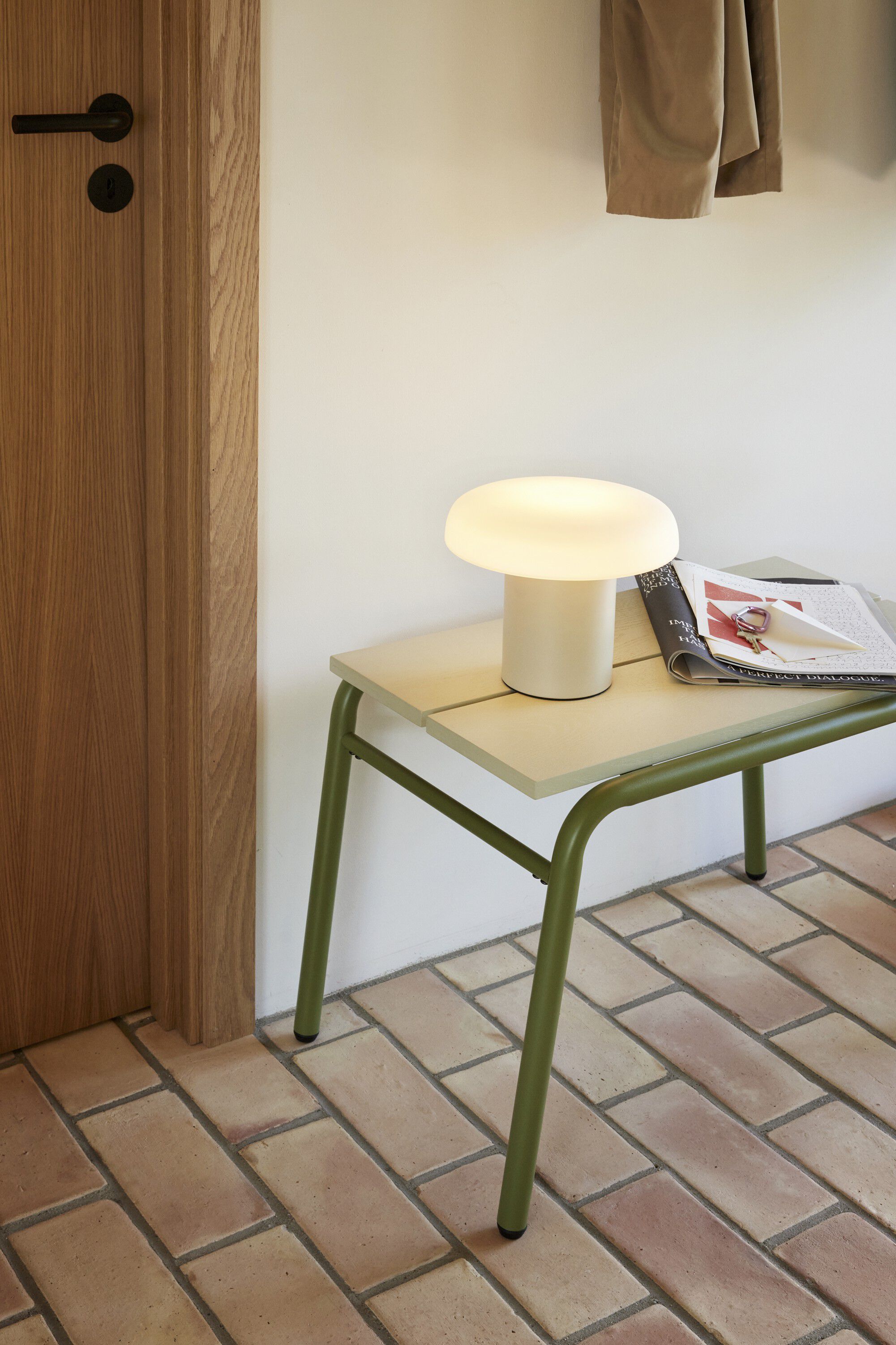 Koi B&aelig;nk Gr&oslash;n/Gr&aring;