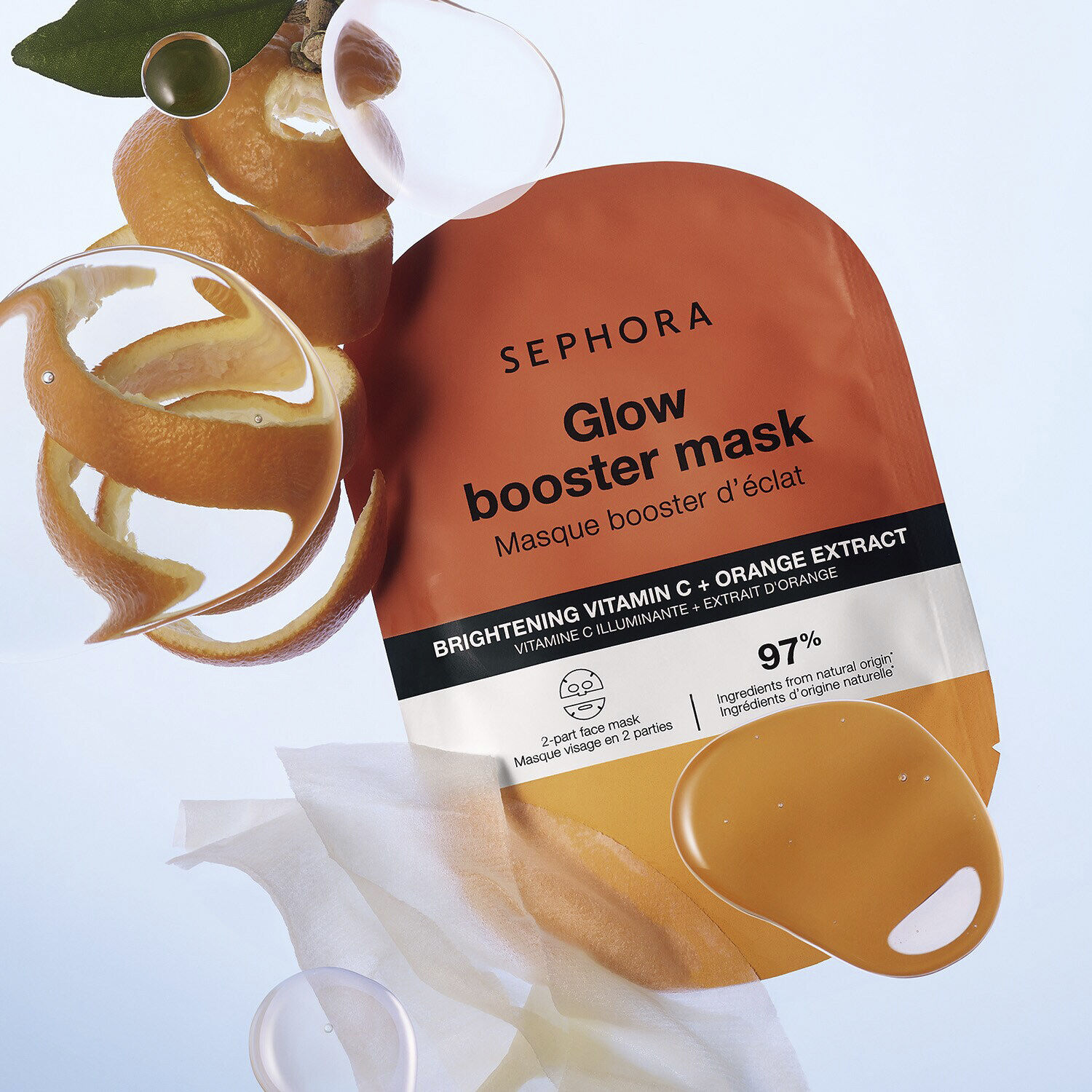 Boostermasker f&ouml;r ansiktet - 360 graders verkan