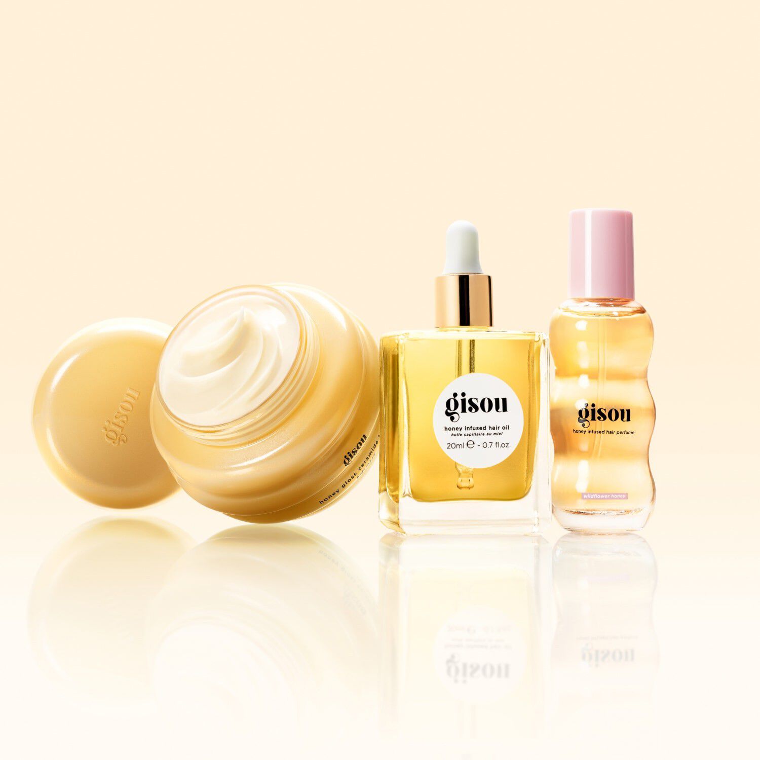 Honey Hair Icons - &Aring;terfuktande och glansgivande h&aring;rv&aring;rdsset