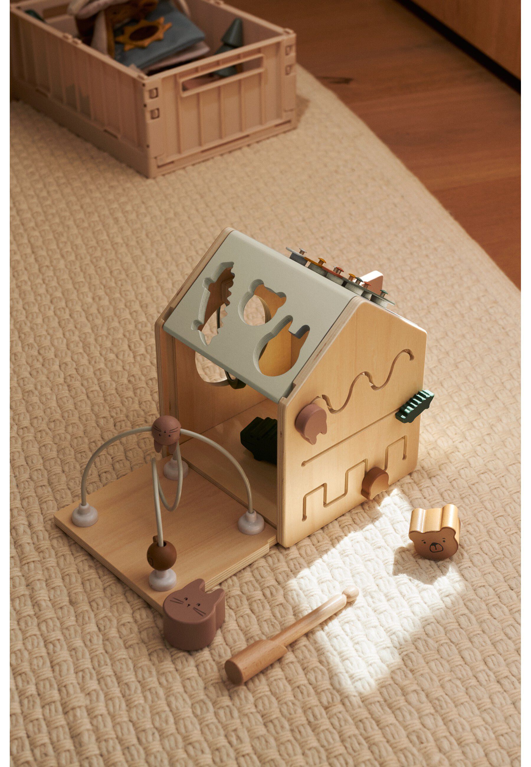 Lucas Activity Cube Tuscany rose mu