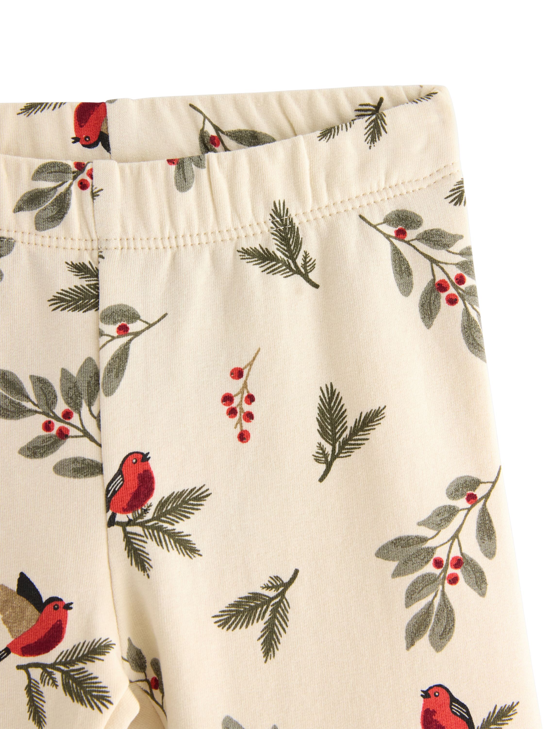 Leggings i bomullsjersey med myk, b