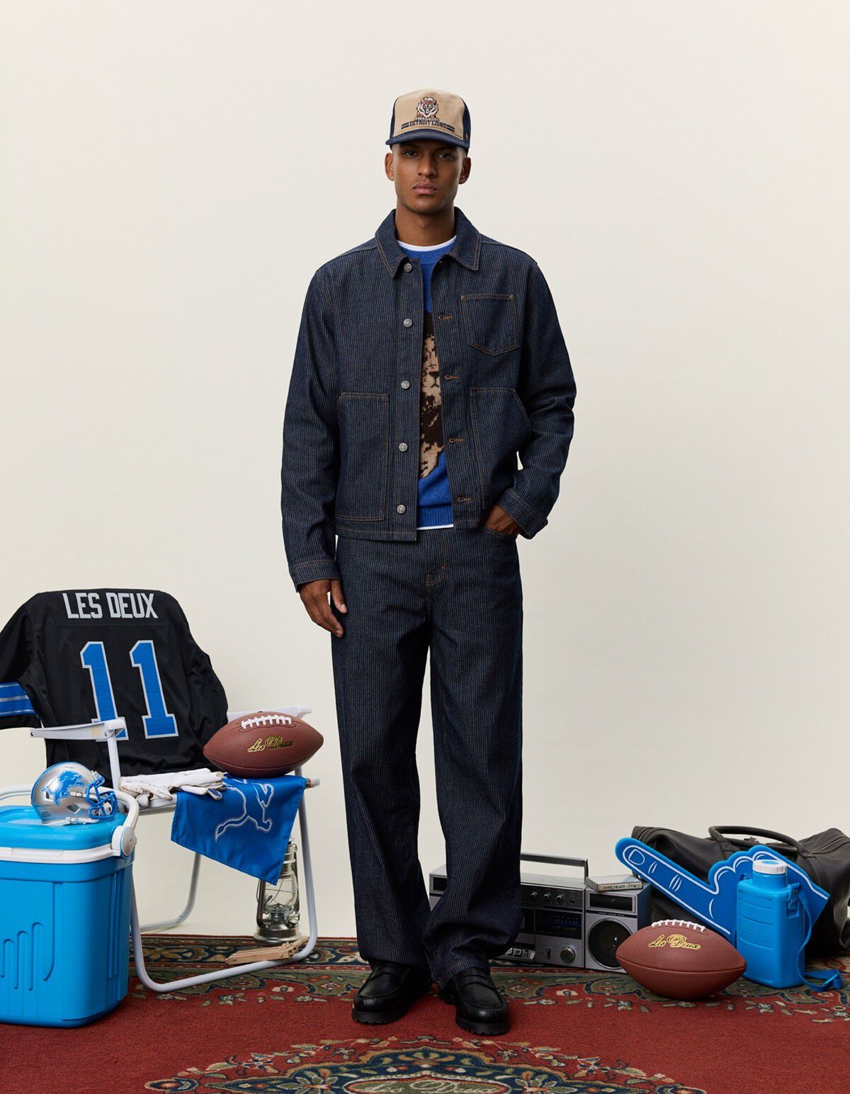 Nfl Football Denim Overshirt