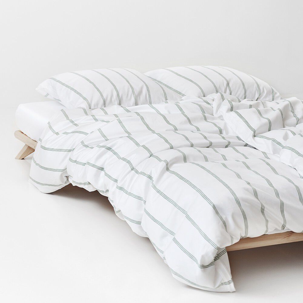 &Oslash;kologisk senges&aelig;t Flow green - GOTS