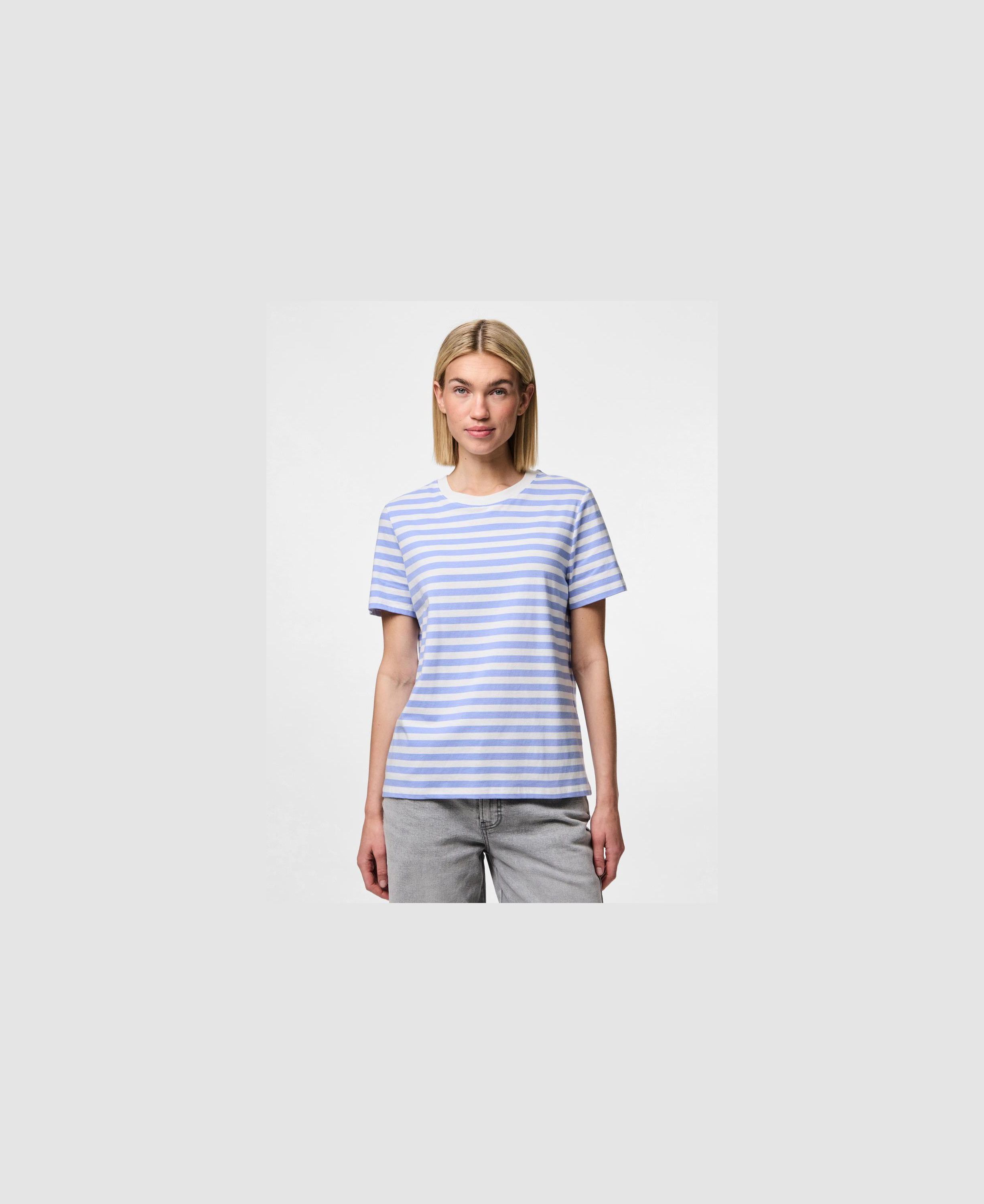 Pcria Ss Tee Stripes Jrs Noos Bc