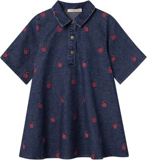 DONNA EMBR SHIRT DRESS