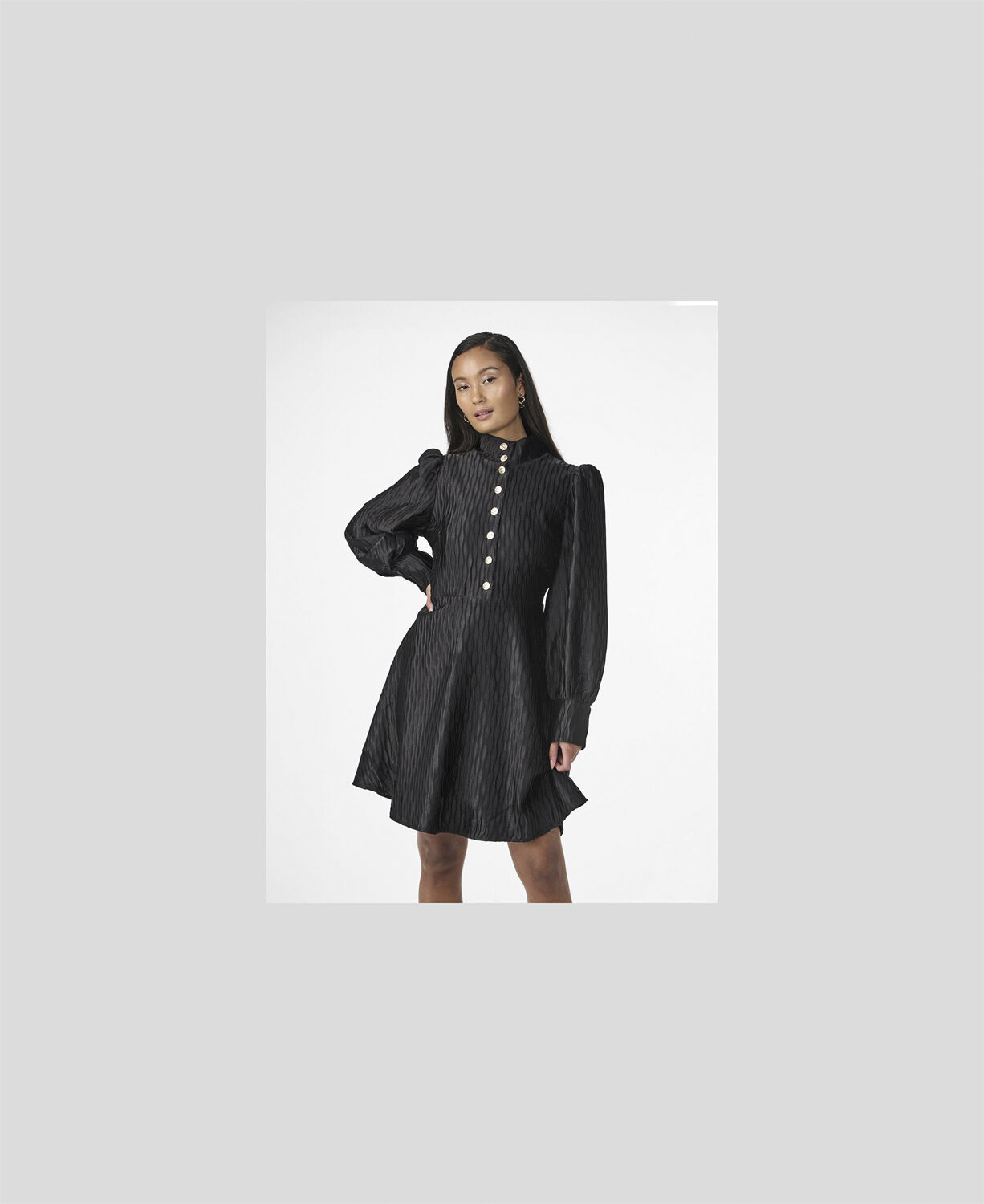 YASRIPPLE LS DRESS - SHOW