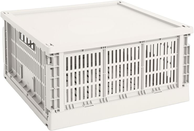 HAY Colour Crate Lid Plastic-Large Square-Off