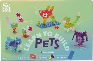 Plus Plus learn to bild Pet Animals