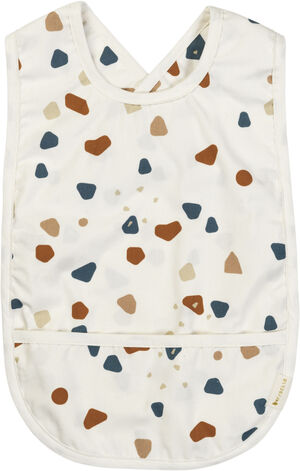Cross Back Bib - Terrazzo