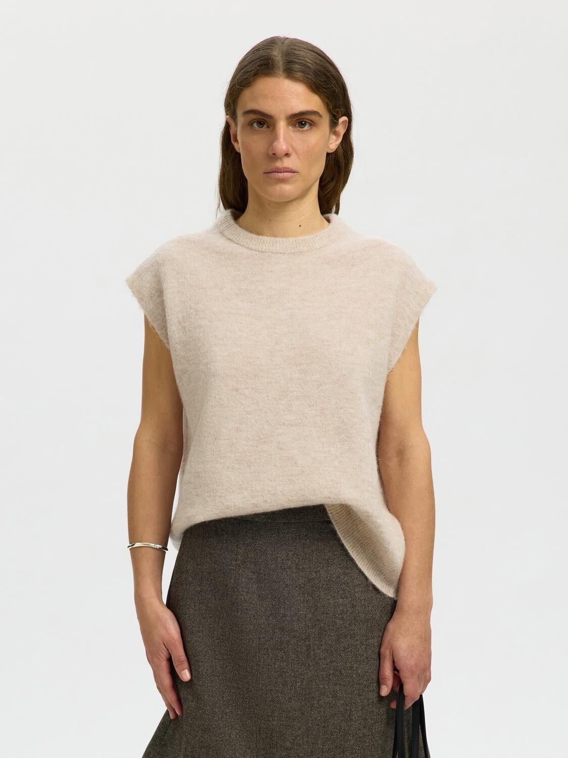 Slwlulu Sl Knit Vest Noos