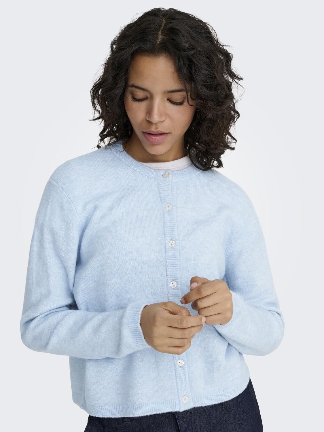 ONLSIMONI L/S O-NECK CARDIGAN KNT N