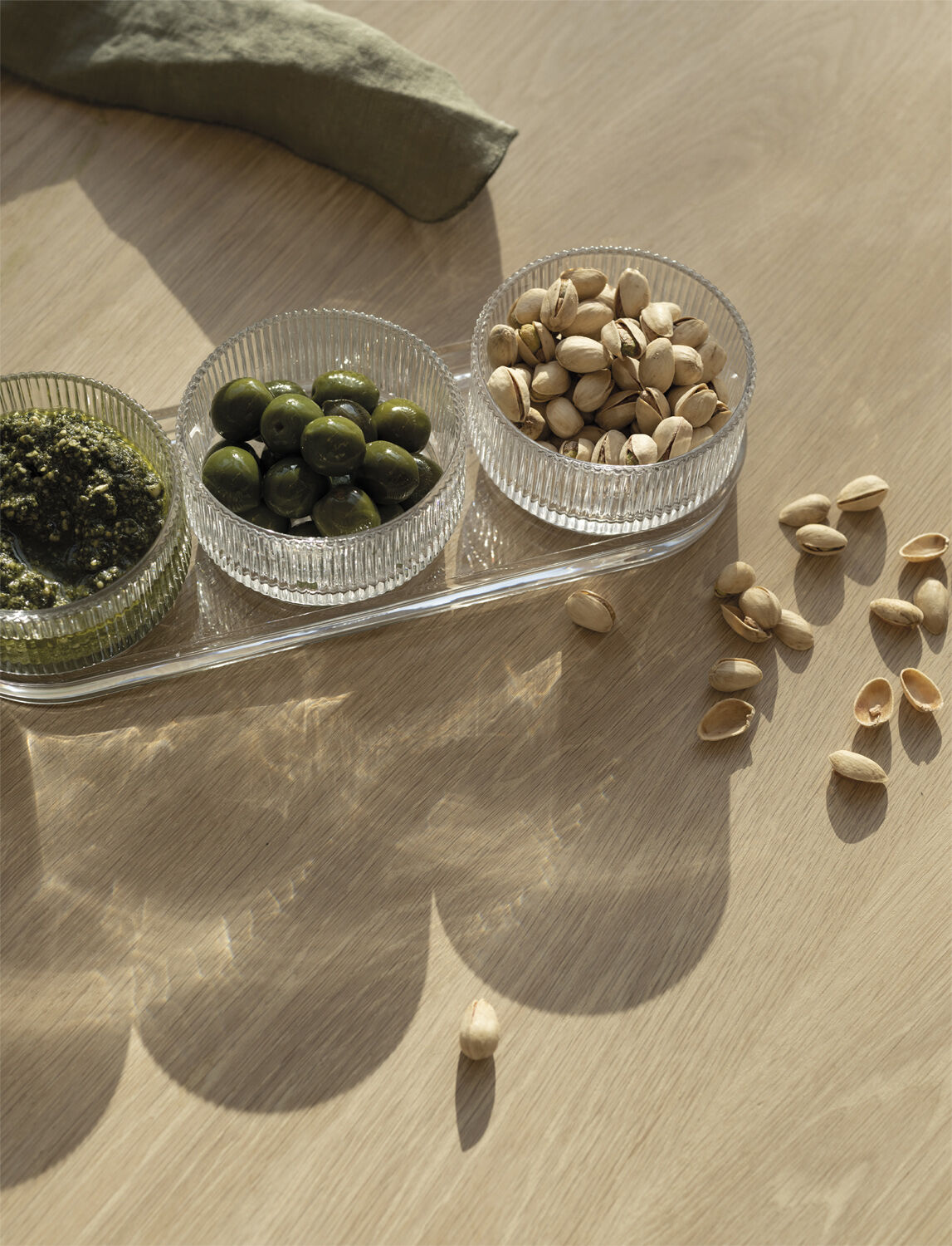 Pilastro tapas set clear