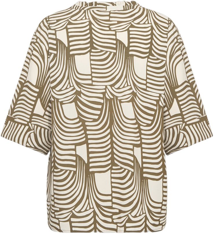 Curvy WA-LOVIS 2 Bluse Oliven