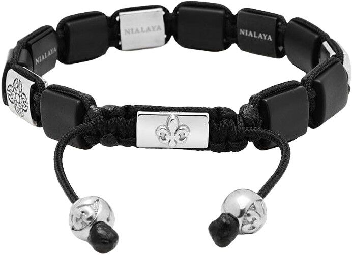 The CZ Flatbead Collection - Black Onyx and Silver