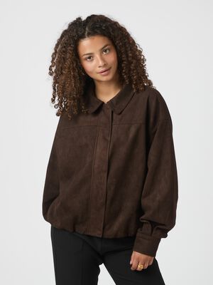 Rubby Faux Suede Jacket