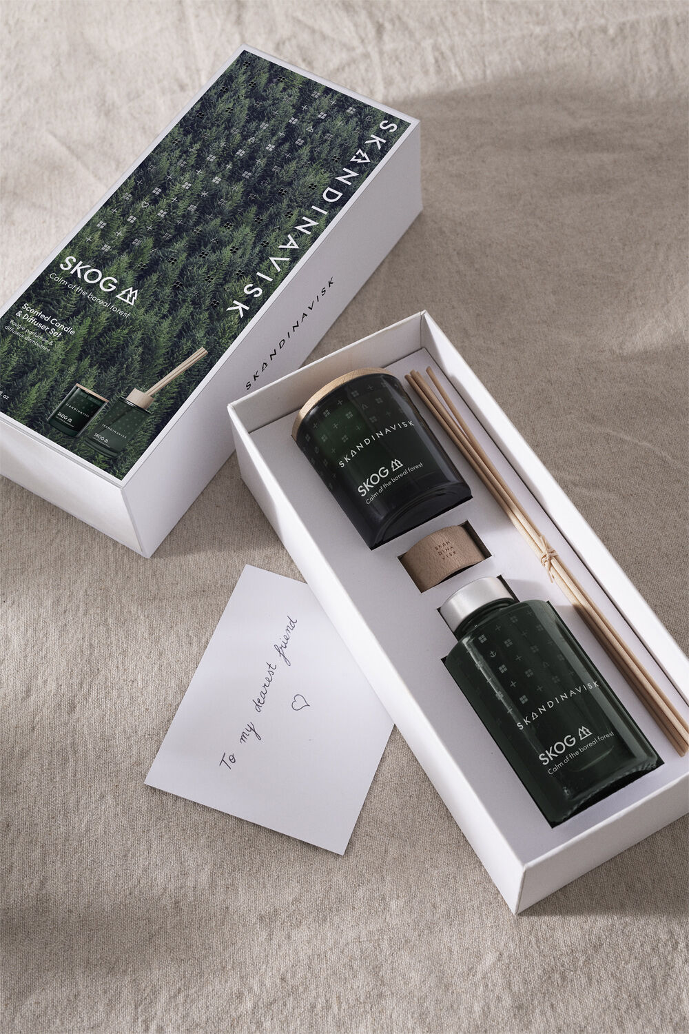 SKOG Scented Candle & Diffuser Set