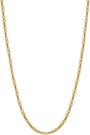 Men's Gold Modern Figaro Belcher Chain