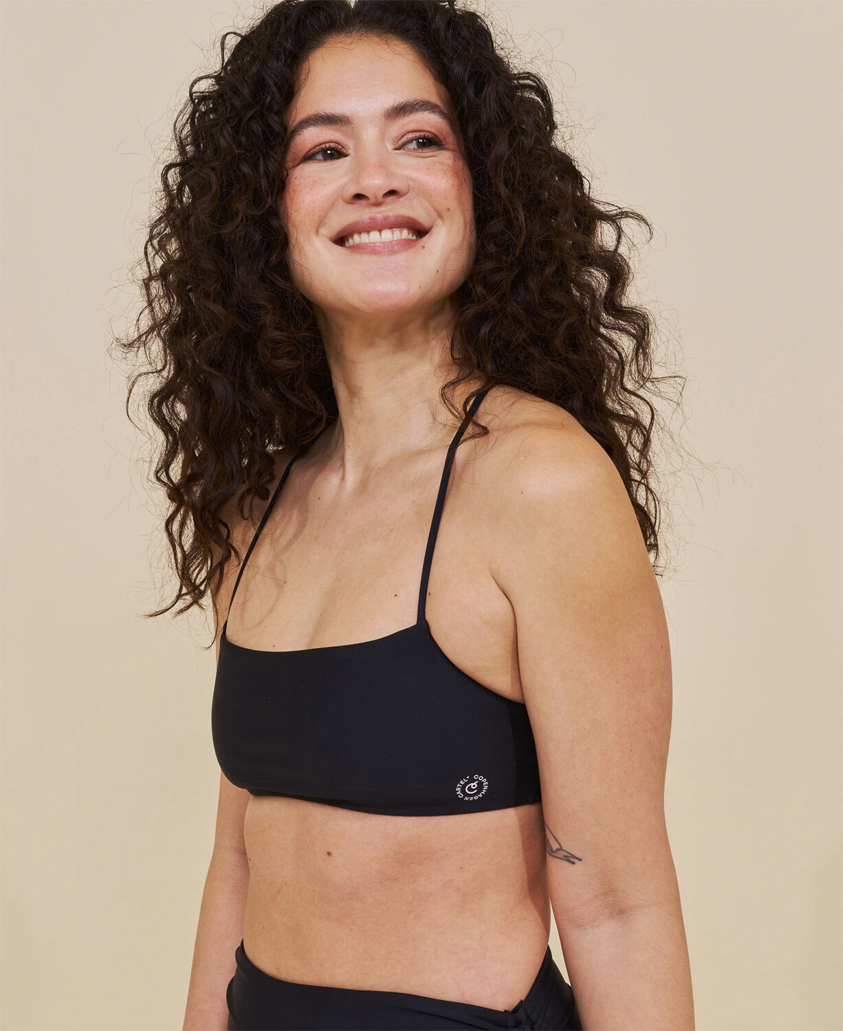 Sanur bandeau bikini topp