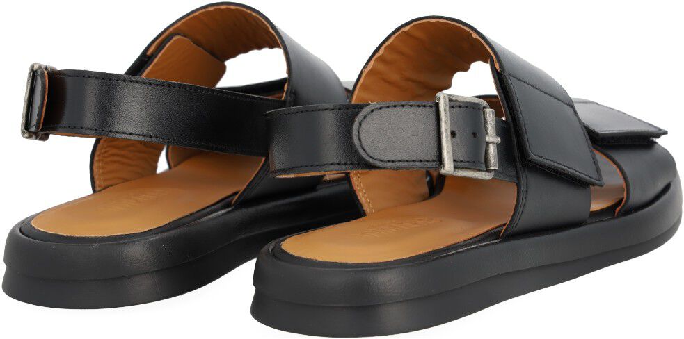 Sandal med justerbare velcroremme