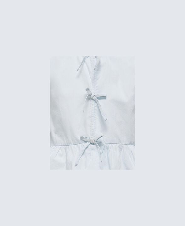 KOGCLARA S/S BOW SHIRT WVN NOOS