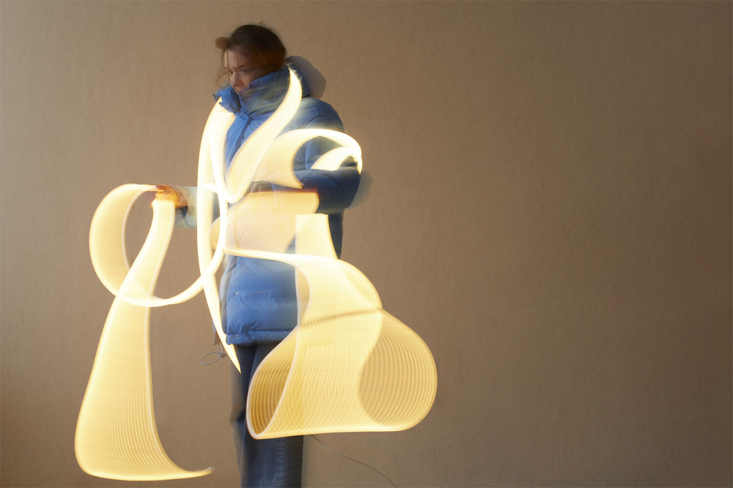 Flex tube, 5 m, warm white, 500016W