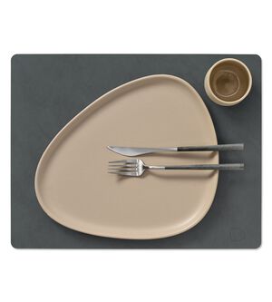 TABLE MAT SQUARE L (35x45cm) NUPO anthracite