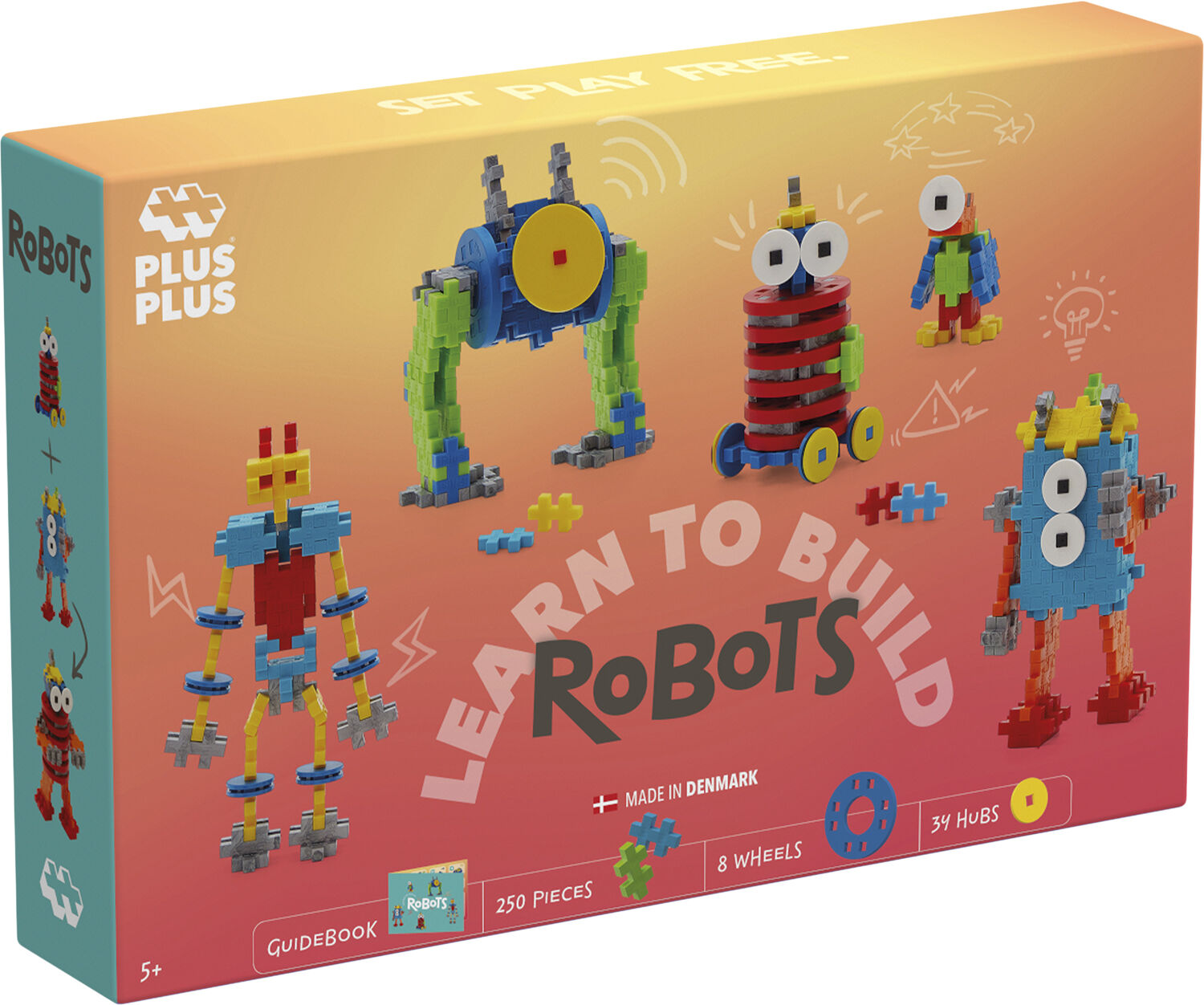 Plus Plus learn to bild Robots