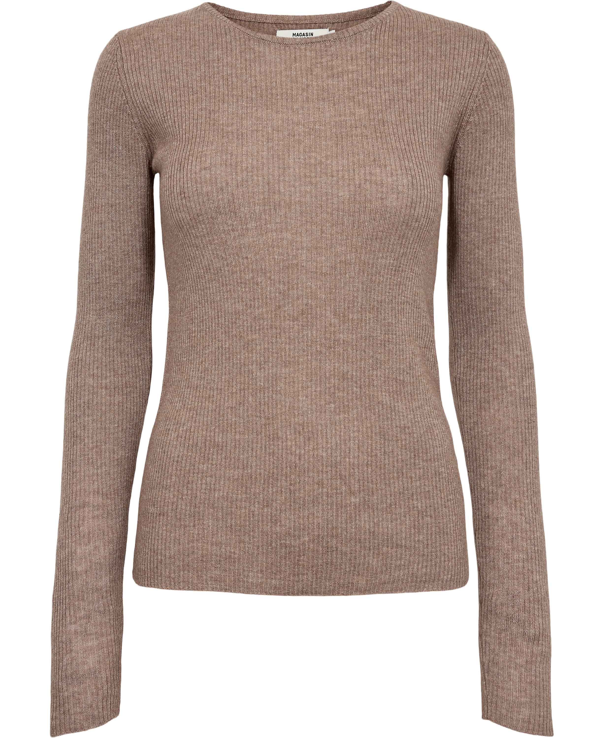 Torino 1 Strikket bluse - Merino uld mix