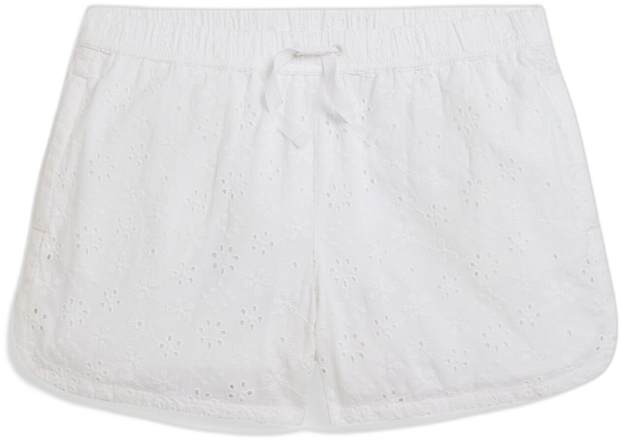 COTTON EYELET-WVN-SHORTS