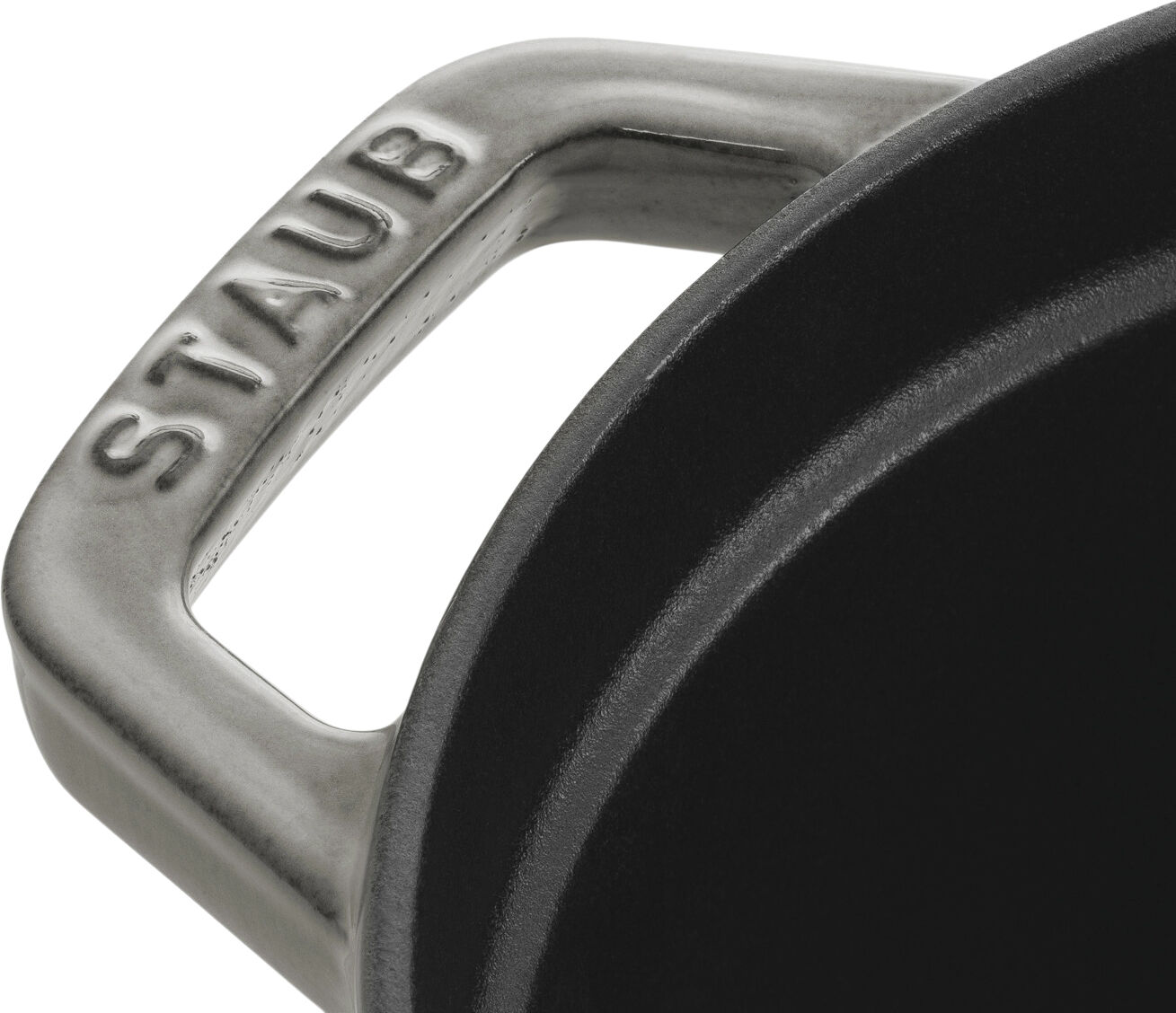 Oval Cocotte 29cm Graphite grey Staub