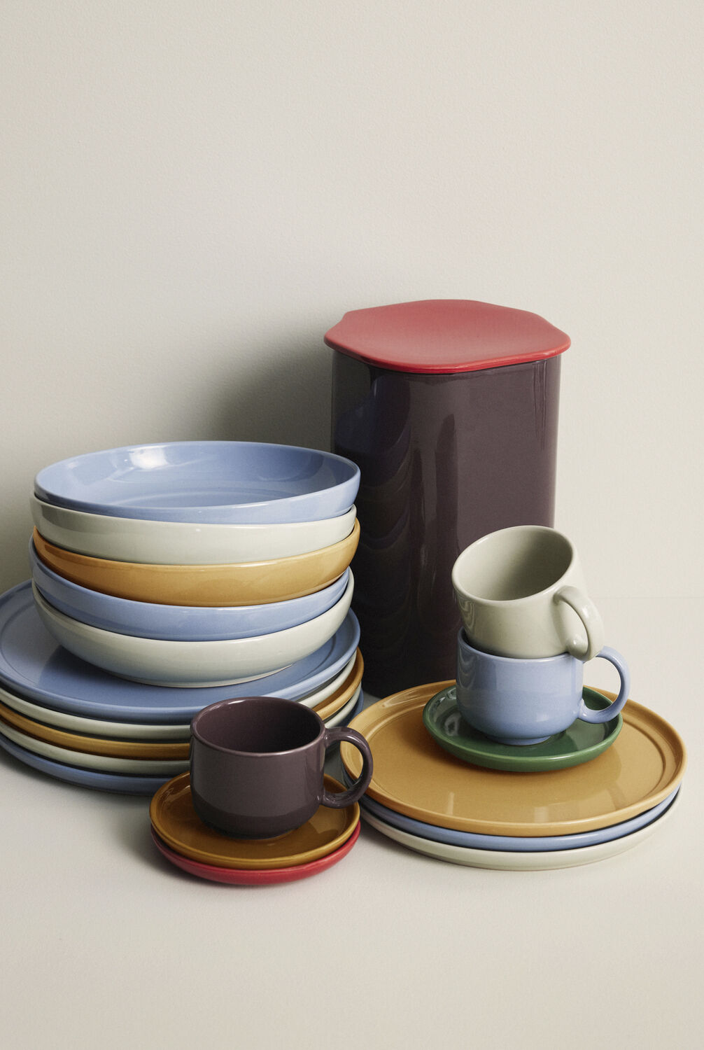 Amare Frokosttallerken Lysebl&aring;