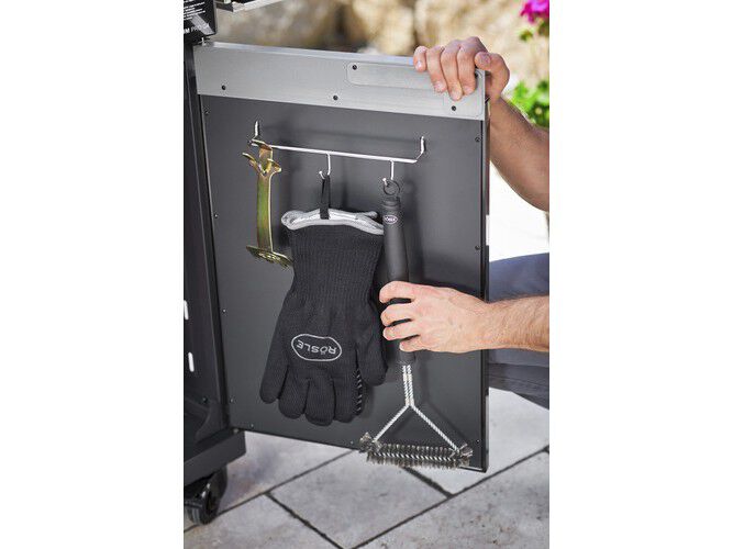 Grillborste 43 x 16,5 x 3 cm Plast/St&aring;l