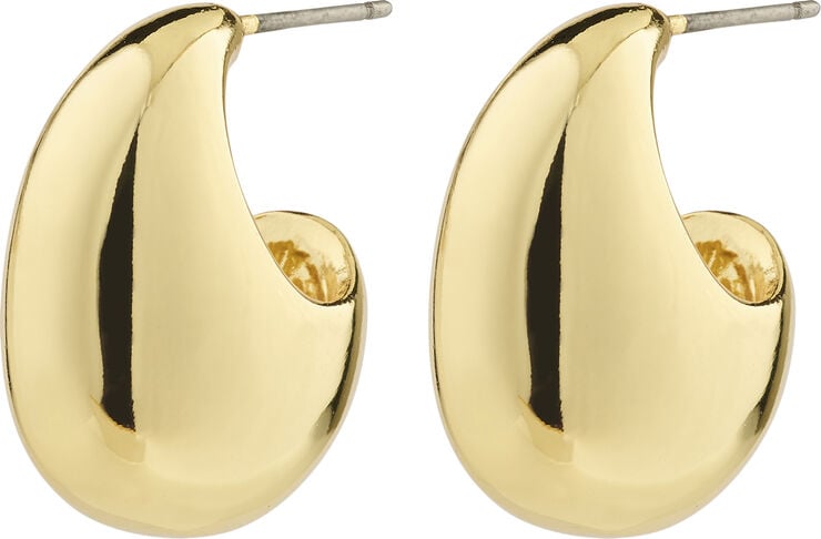 INTENT earrings gold-plated
