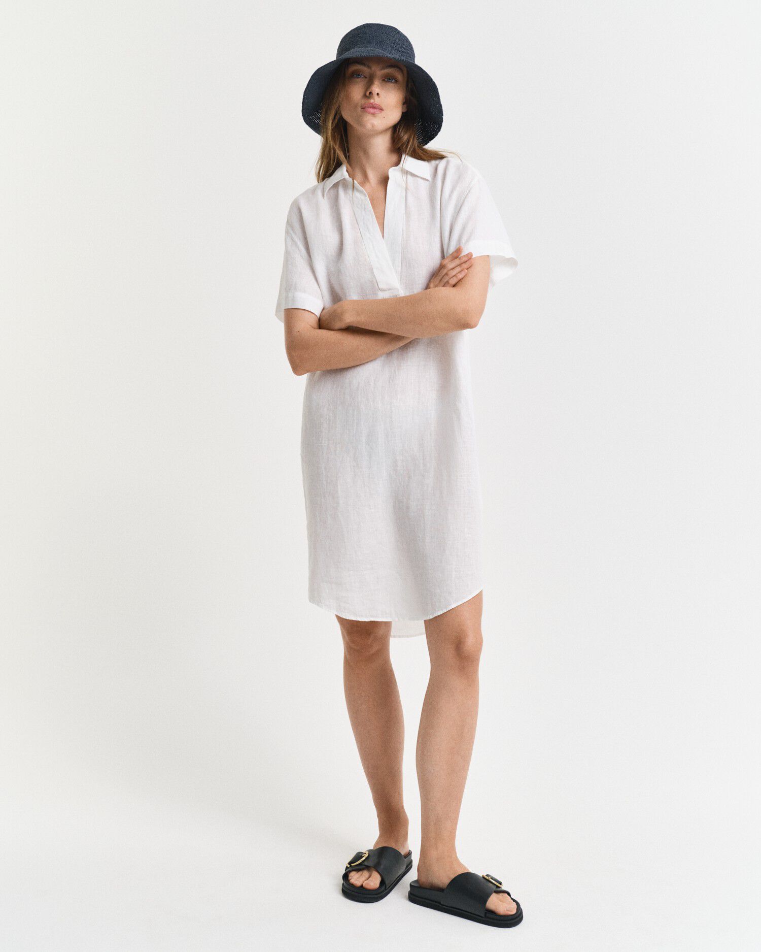 REL LINEN CAFTAN